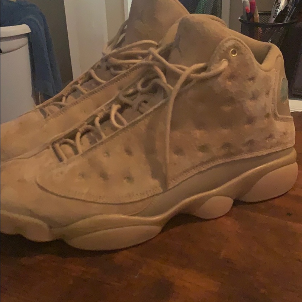 mens wheat jordans